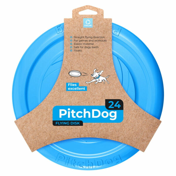 PITCHDOG Pěnový létající disk pro psy modrý 24 cm porovnat ceny