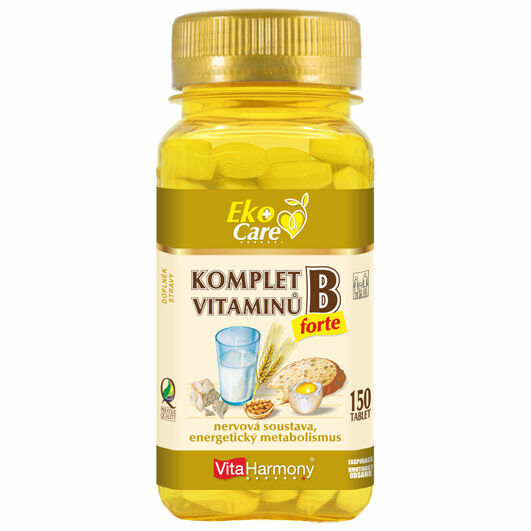VitaHarmony, s.r.o.  VitaHarmony VE Komplet vitaminů B forte, 150ks porovnat ceny