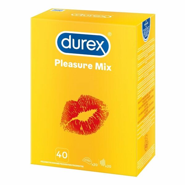 Durex Pleasure Mix kondomy 40 ks porovnat ceny