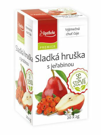 Apotheke Sladká hruška s jeřabinou STEVIE porcovaný čaj 20x2 g porovnat ceny