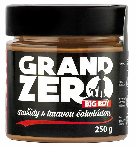 BIG BOY Grand Zero s tmavou čokoládou 250g porovnat ceny