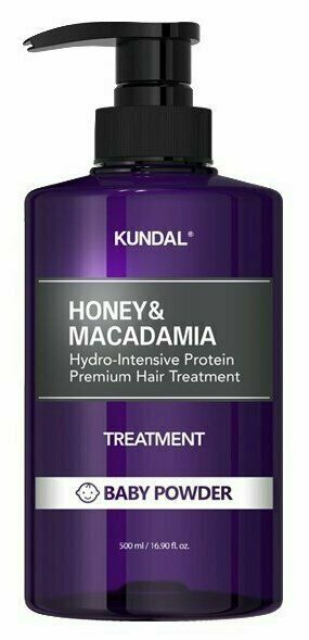 Kundal Honey&Macadamia Treatment - hydrointenzivní proteinová kúra na vlasy Baby Powder 500 ml porovnat ceny