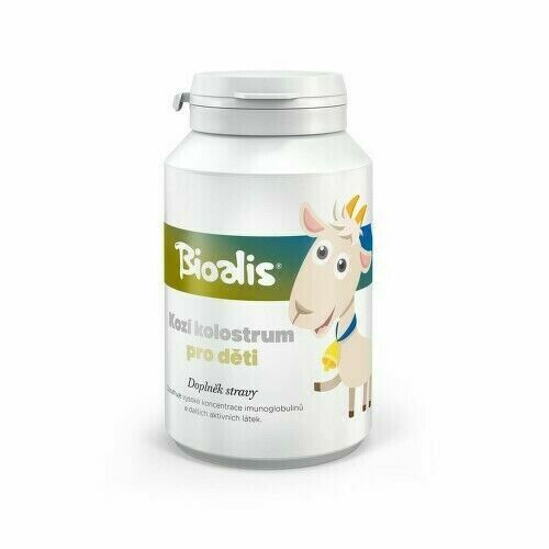 BIOALIS Kozí kolostrum pro děti 3+ cps.140 porovnat ceny