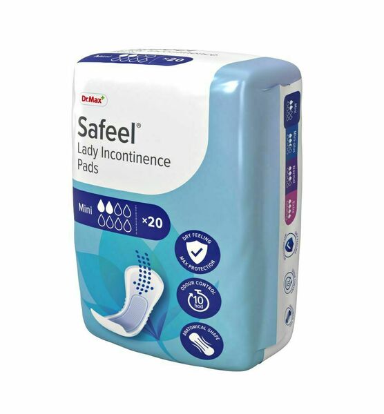 Dr.Max Safeel Lady Incontinence Pads Mini inkontinenční vložky 20 ks porovnat ceny
