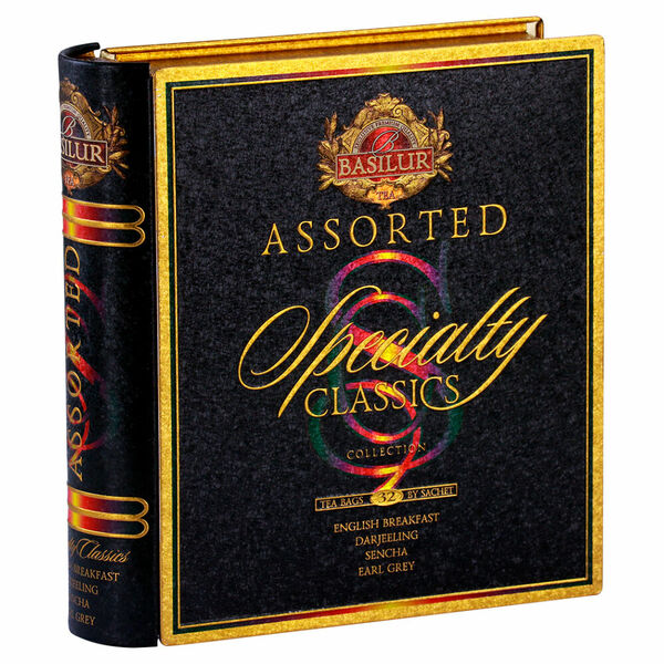 BASILUR Book assorted specialty černý čaj 32 sáčků porovnat ceny