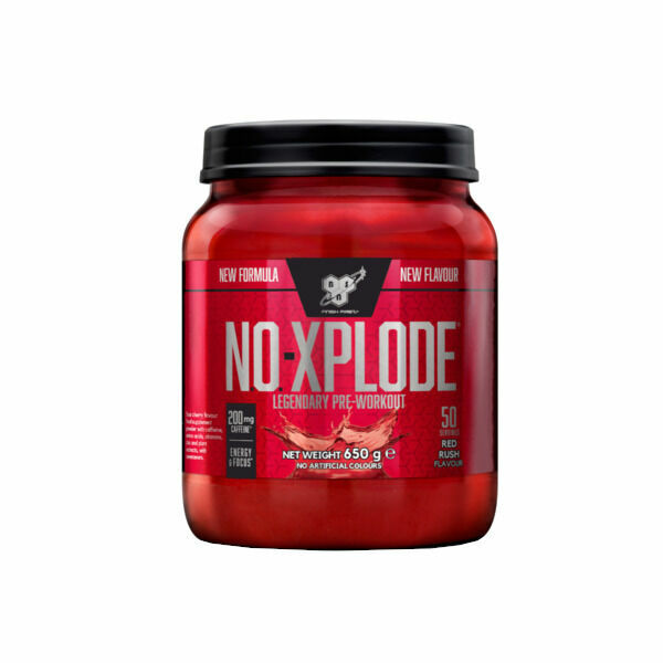 GymBeam  BSN N.O.-Xplode Legendary Pre-workout 650g Red rush porovnat ceny