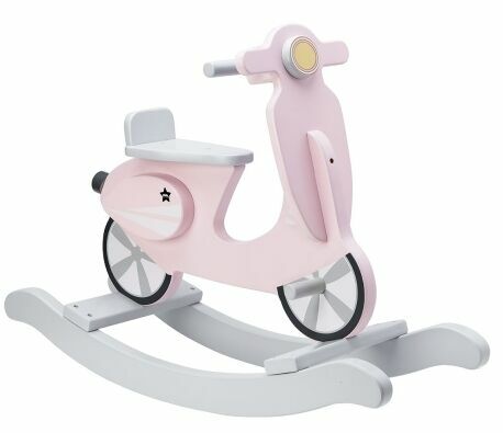 Kids Concept Houpací skútr dřevěný Pink White porovnat ceny