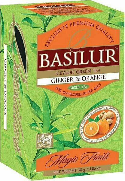 Basilur Magic Ginger & Orange přebal 20 x 1.5 g porovnat ceny