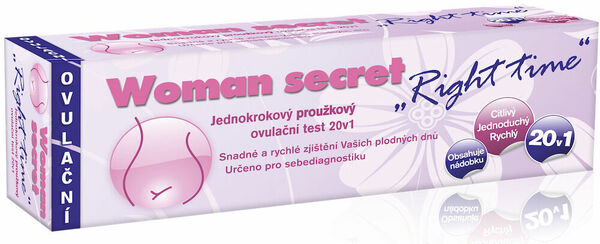 Imperial VITAMINS Ovulační test Woman Secret Right Time proužkový 20 ks porovnat ceny