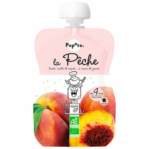 POPOTE kapsička bio broskev 120g porovnat ceny
