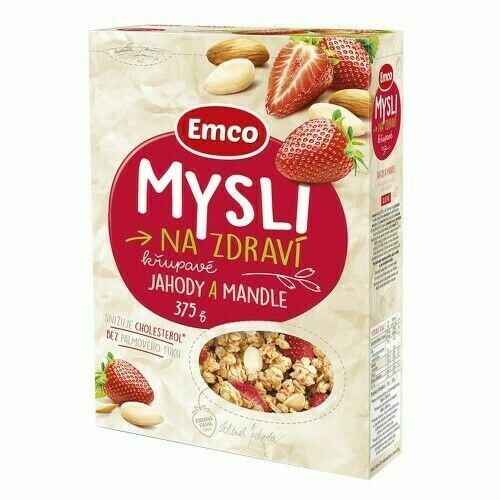 EMCO Mysli na zdraví Jahoda+mandle 375g porovnat ceny