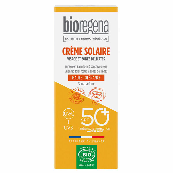 BIOREGENA Organický balzám na opalování na citlivé zóny SPF 50+ 40 ml BIO porovnání ceny