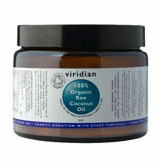 Viridian 100% Organický kokosový olej 500g porovnat ceny