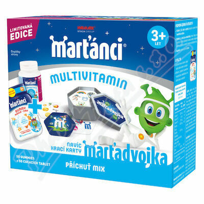 Walmark Marťánci Multivitamin 50+50 tablet + dárek porovnat ceny
