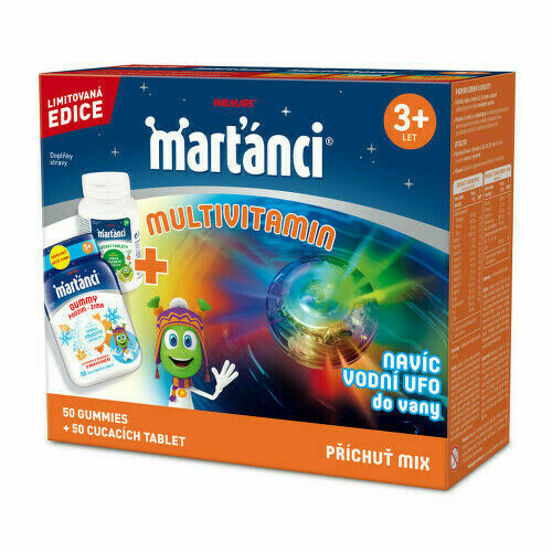 Walmark Marťánci Multivitamin tbl.50+50+dárek porovnat ceny