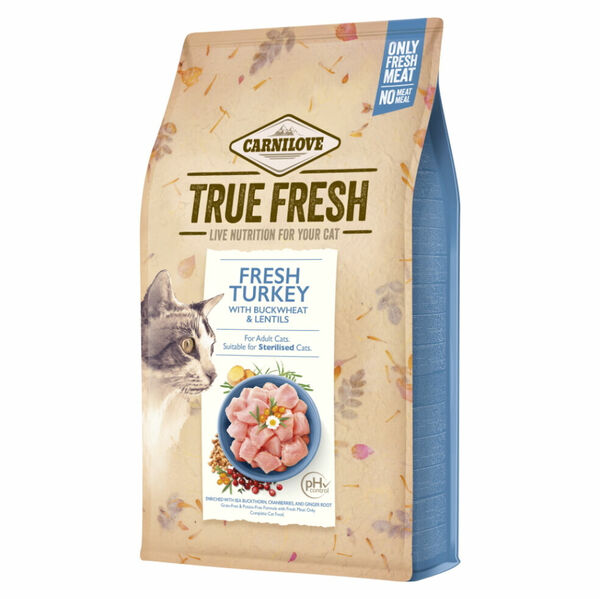 CARNILOVE Cat true fresh turkey 1,8 kg porovnat ceny