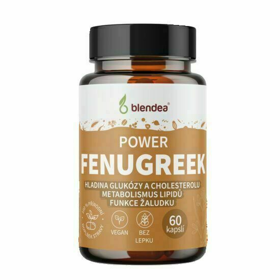 Blendea Fenugreek 60 kapslí porovnat ceny