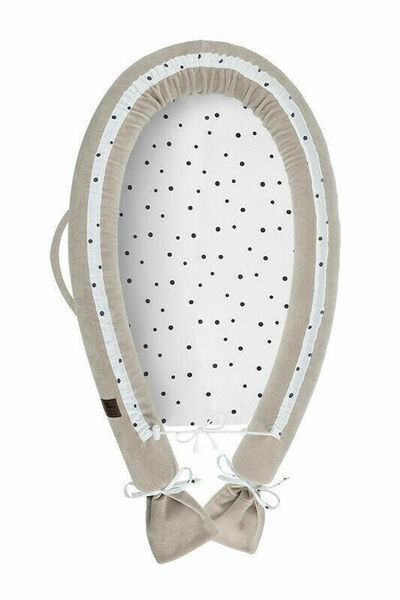 Sleepee Hnízdečko pro miminko Newborn Royal Baby, písková 1 ks porovnat ceny