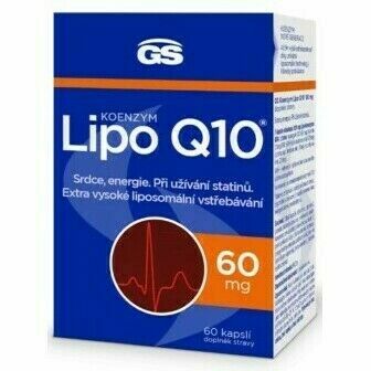 GS Koenzym Lipo Q10 60mg cps.60 porovnat ceny