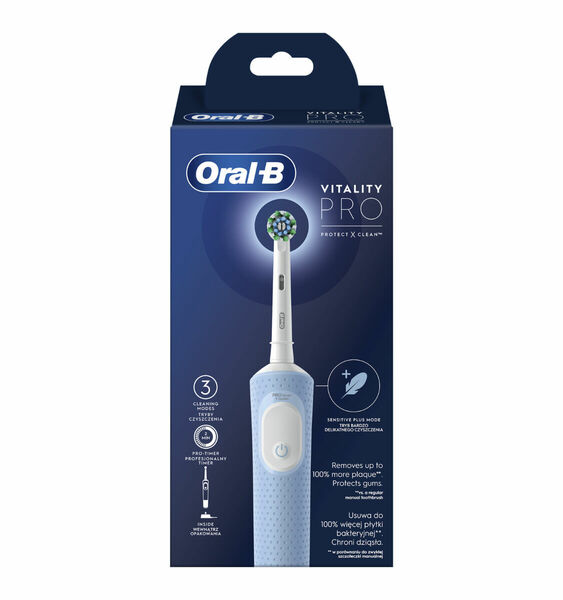 Oral-B Vitality PRO Protect X elektrický zubní kartáček vapour blue porovnat ceny