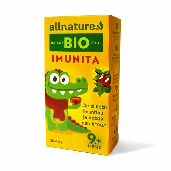 ALLNATURE Dětský čaj imunita BIO 20 sáčků porovnat ceny