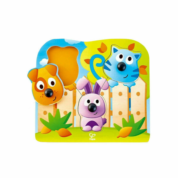 Hape Puzzle s úchytkami - domácí zvířátka porovnat ceny