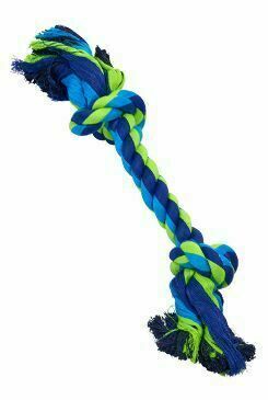 Hračka Pes Buster Dent.rope 2 Uzly Modrá/limet.40cm Xl porovnat ceny