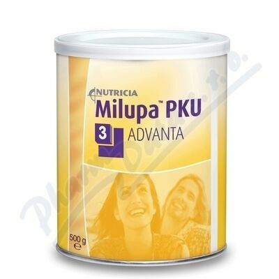 MILUPA PKU 3 ADVANTA perorální prášek 1X500G - II. jakost porovnat ceny