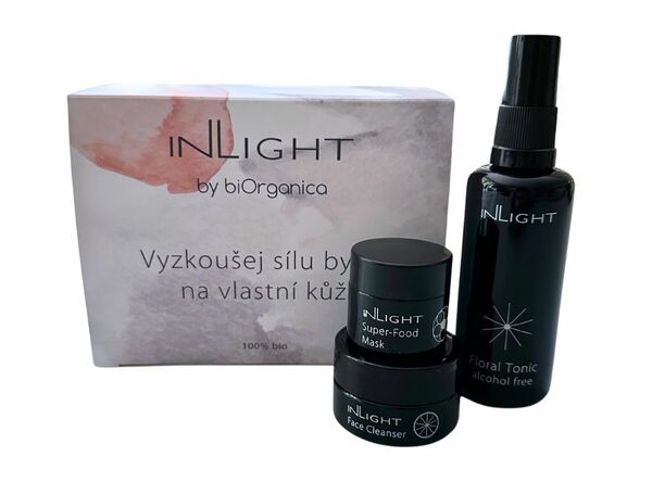 Inlight BIO sada pro čištění a lifting pleti 3 ks porovnat ceny