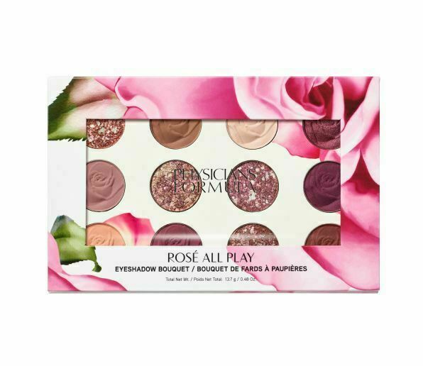Physicians Formula Rosé All Play Eyeshadow Bouquet Rosé oční paletka 12 barev porovnat ceny