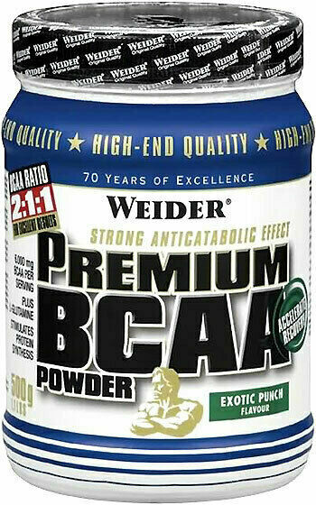 Weider, Premium BCAA, 500 g, Exotik-Punč porovnat ceny