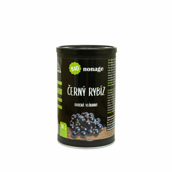 NONAGE Ovocná vláknina černý rybíz BIO 200 g porovnat ceny