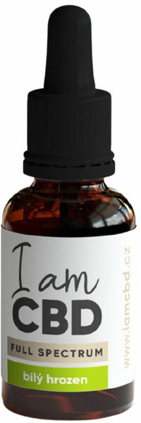 I am CBD Full spectrum olej 15% bílý hrozen 10ml porovnat ceny