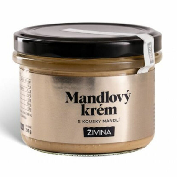 ŽIVINA Mandlový krém s kousky mandlí 220 g porovnat ceny