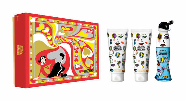 Moschino So Real Set Eau de Toilette 50ml + Body Lotion 100ml + Bath&Shower Gel 100ml porovnat ceny