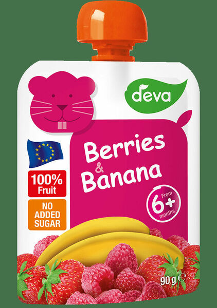 Deva Jahoda, Malina, Banán 90g porovnat ceny