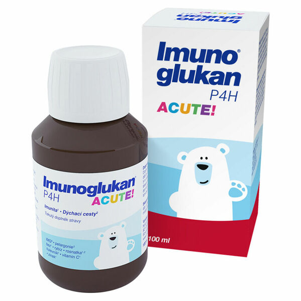 IMUNOGLUKAN P4H ACUTE! 100 ml porovnat ceny