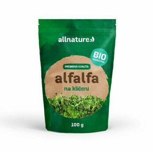 Allnature Alfalfa semínka na klíčení Bio 100 g porovnat ceny