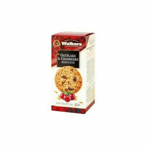 Walkers sušenky Ovesné vločky s brusinkami 150g porovnat ceny