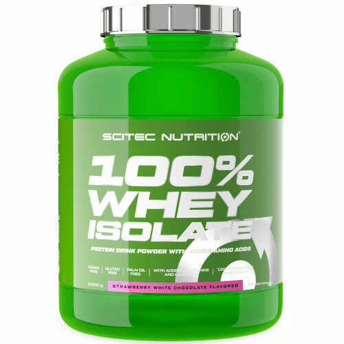 Scitec Nutrition 100% Whey Isolate 2000g strawberry white chocolate porovnat ceny