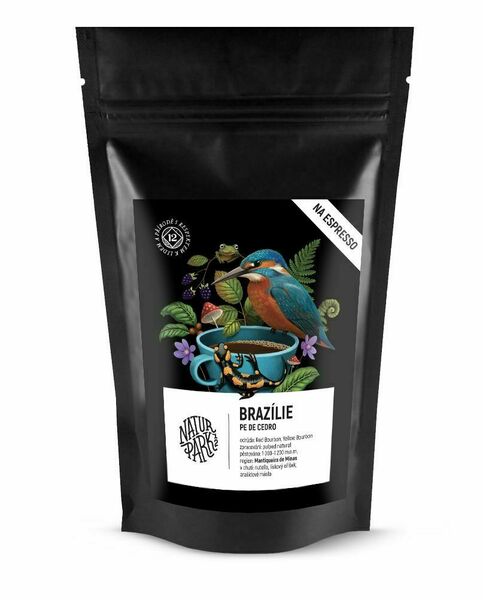 Naturpark 12 Brazílie Pe De Cedro 100% Arabica zrnková káva 250 g porovnat ceny