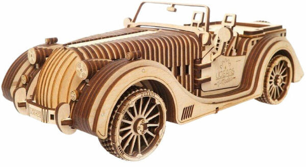 Ugears  3D dřevěné mechanické puzzle VM-01 Auto (roadster) porovnat ceny