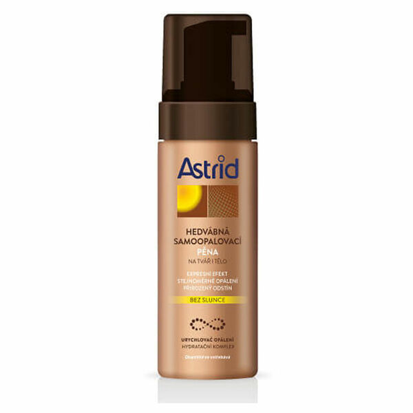 ASTRID Hedvábná samoopalovací pěna 150 ml porovnat ceny