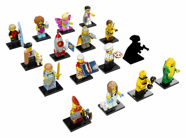 LEGO Minifigurky 2017 série 17 porovnat ceny
