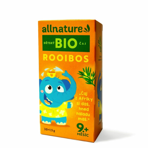 ALLNATURE Dětský čaj rooibos BIO 20 sáčků porovnat ceny
