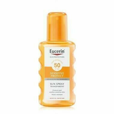 Eucerin SUN transparen.sprej Dry Touch SPF50 200ml porovnat ceny