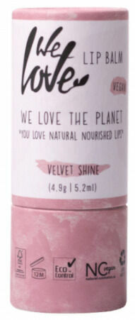 We Love the Planet Přírodní balzám na rty Velvet shine vegan 4,9g porovnat ceny