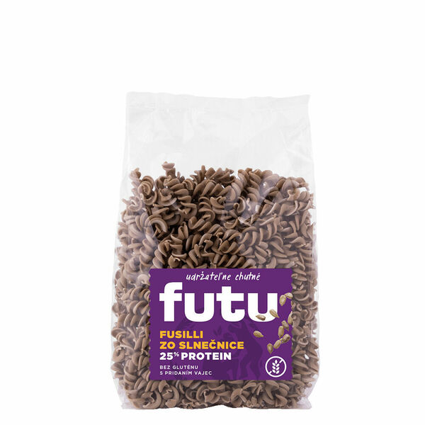 FUTU Fusilli vrtulky ze slunečnicové mouky 250 g porovnat ceny