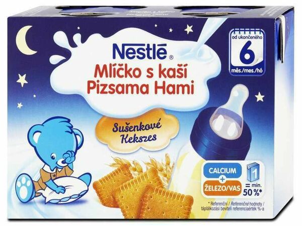 NESTLÉ Mlíčko s kaší Sušenkové 200ml porovnat ceny