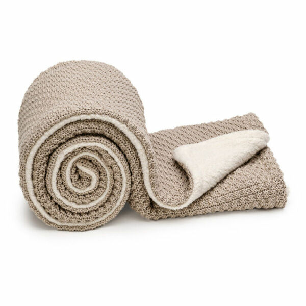 T-TOMI Pletená deka warm sand porovnat ceny